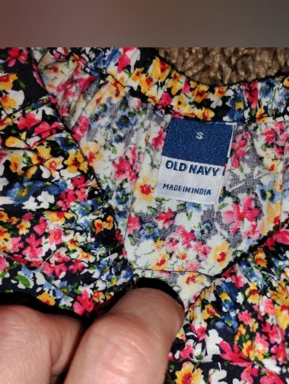 Old Navy Ditsy Floral Cottagecore Top | 100% Cotton | Size Small